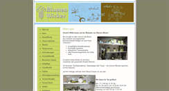 Desktop Screenshot of blumen-wicker.de